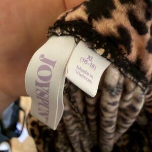 Jones New York Animal Print Blouse